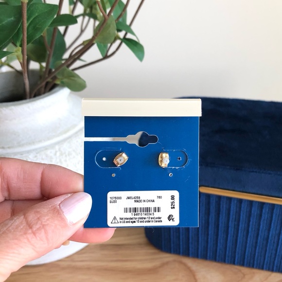 Lucky Brand Chain Link Earrings Gold and Silver - Picture 8 of 15